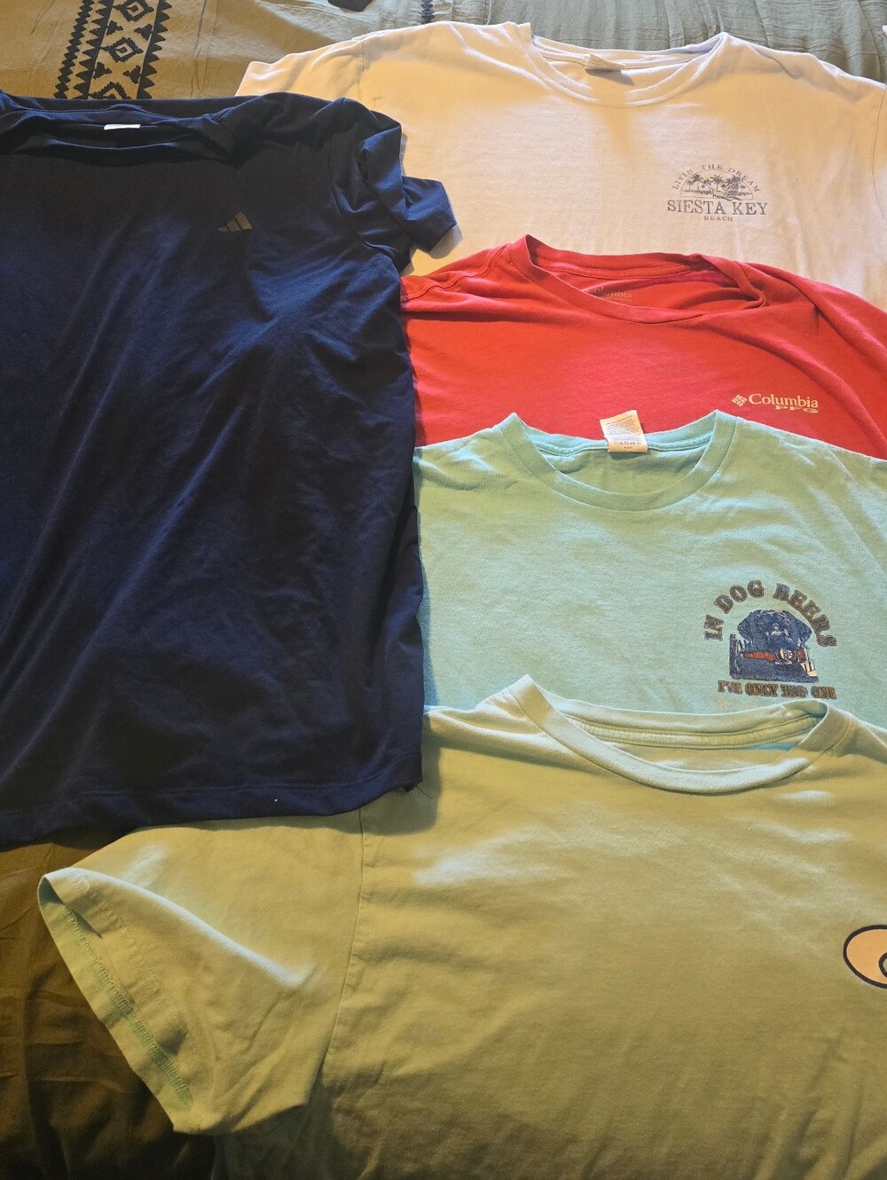 Columbia, Adidas, Costa, OBX, SIESTA KEY